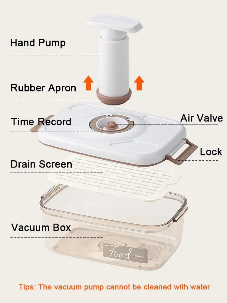 Food Vacuum Storage Box