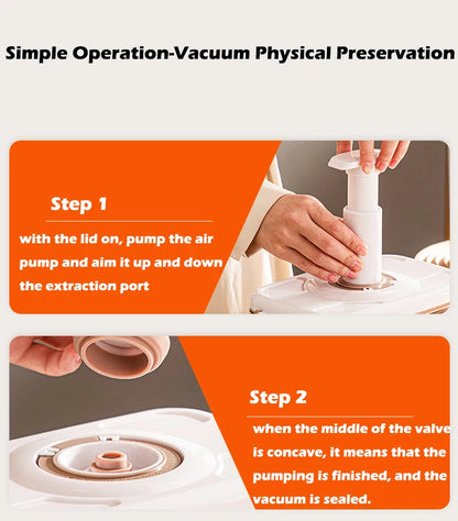 Food Vacuum Storage Box